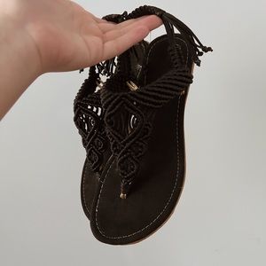 Macramé Sandals